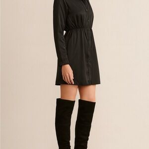 Sanctuary Black Polyester Blend dress